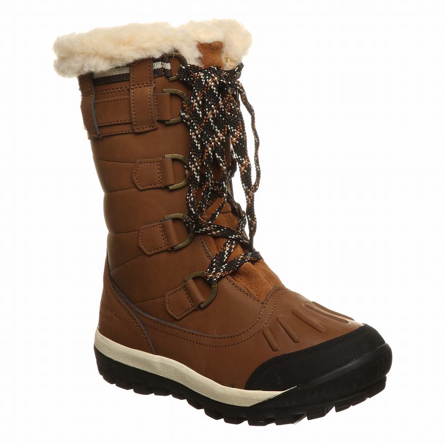 Bearpaw Desdemona Tall Boots UK - Women's Boots Dark Brown ||ASMCQK-612||